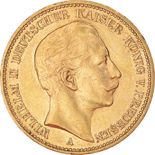 Moneta, Stati tedeschi, PRUSSIA, Wilhelm II, 20 Mark, 1900, Berlin, SPL-, Oro