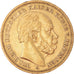 Coin, German States, PRUSSIA, Wilhelm I, 20 Mark, 1884, Berlin, AU(50-53), Gold