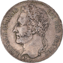 Coin, Belgium, Leopold I, 5 Francs, 5 Frank, 1848, EF(40-45), Silver, KM:3.2
