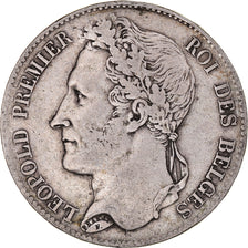 Coin, Belgium, Leopold I, 5 Francs, 5 Frank, 1849, VF(30-35), Silver, KM:3.2