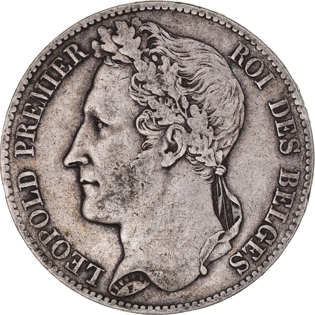 Coin, Belgium, Leopold I, 5 Francs, 5 Frank, 1849, VF(30-35), Silver, KM:3.2
