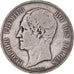 Moneda, Bélgica, Leopold I, 5 Francs, 5 Frank, 1865, Point après F, BC+