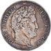 Coin, France, Louis-Philippe, 5 Francs, 1834, Bordeaux, VF(30-35), Silver