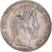 Coin, France, Louis-Philippe, 5 Francs, 1842, Strasbourg, EF(40-45), Silver