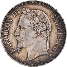 Coin, France, Napoléon III, 5 Francs, 1867, Paris, EF(40-45), Silver, KM:799.1