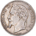 Moeda, França, Napoleon III, 5 Francs, 1869, Paris, VF(30-35), Prata, KM:799.1