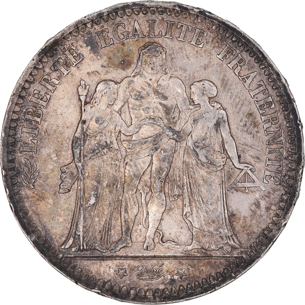 Coin, France, Hercule, 5 Francs, 1873, Paris, AU(50-53), Silver, KM:820.1