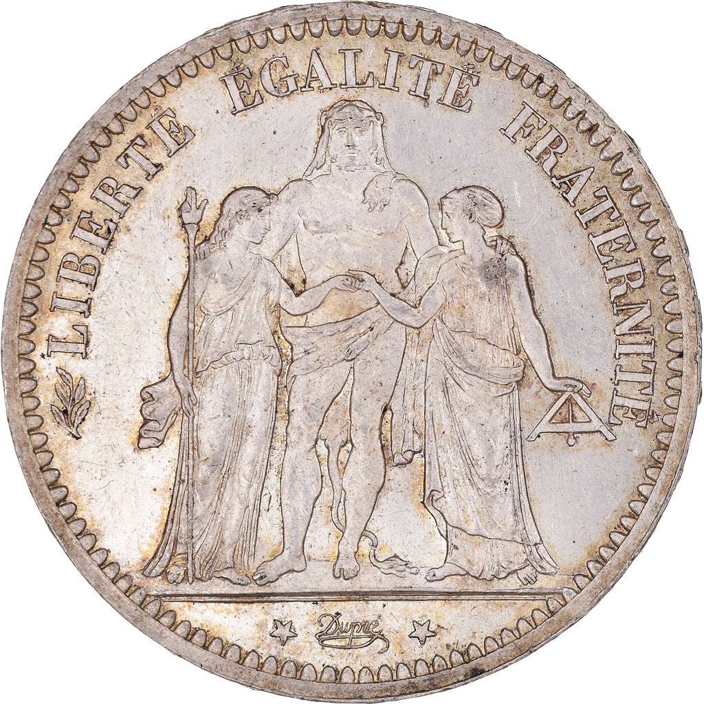 Coin, France, Hercule, 5 Francs, 1873, Paris, AU(55-58), Silver, KM:820.1