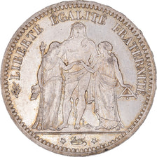 Coin, France, Hercule, 5 Francs, 1873, Paris, AU(55-58), Silver, KM:820.1