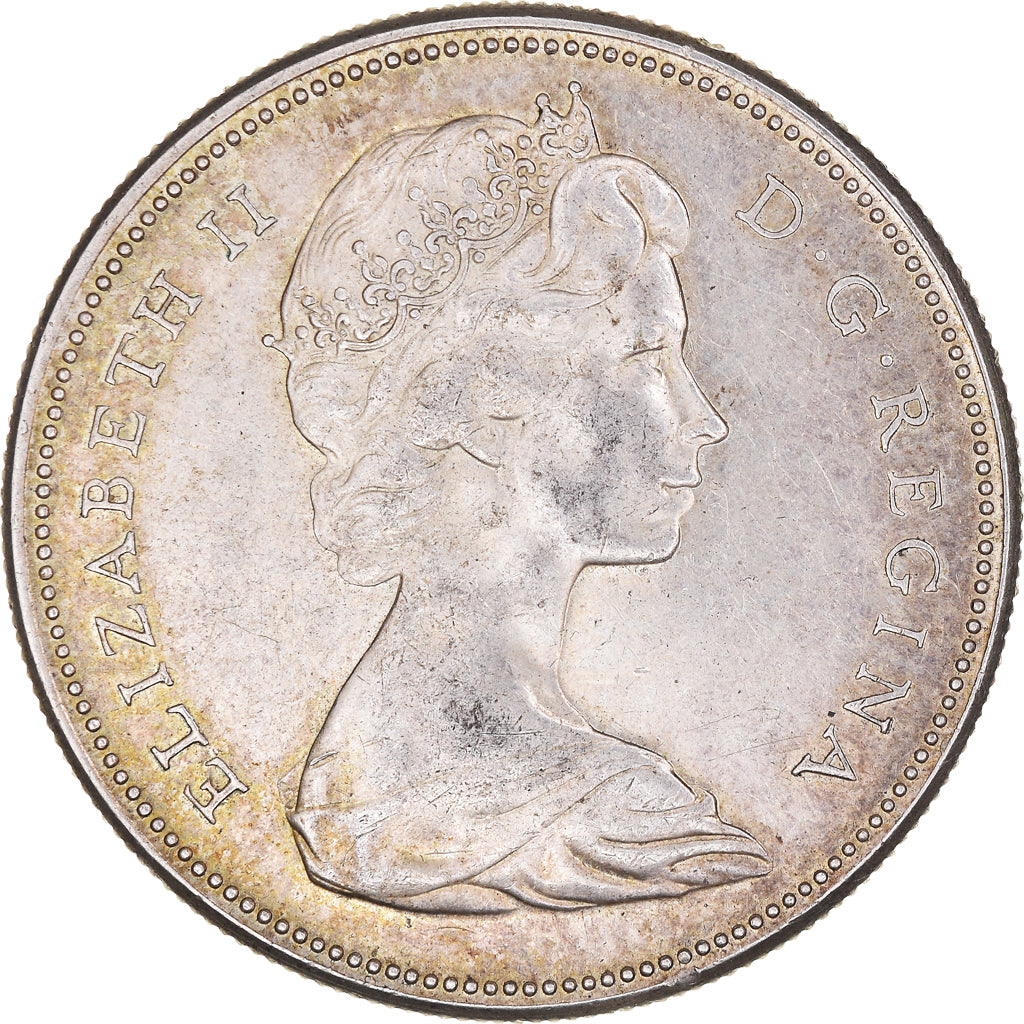Coin, Canada, Elizabeth II, Dollar, 1967, Royal Canadian Mint, Ottawa