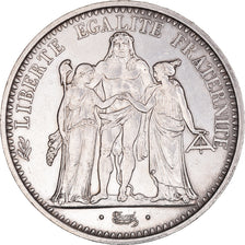 Münze, Frankreich, Hercule, 10 Francs, 1971, Paris, VZ, Silber, KM:932