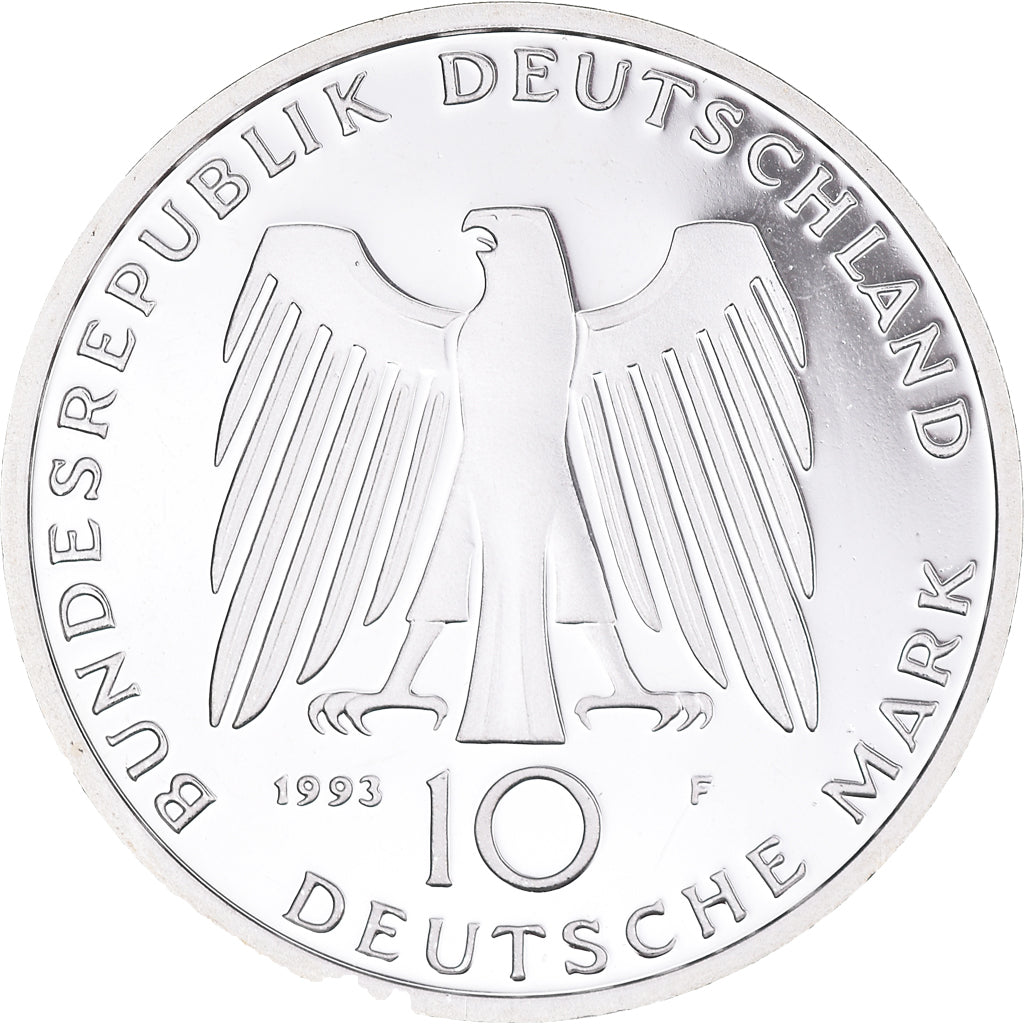 Monnaie, République fédérale allemande, 10 Mark, 1993, Stuttgart, Germany