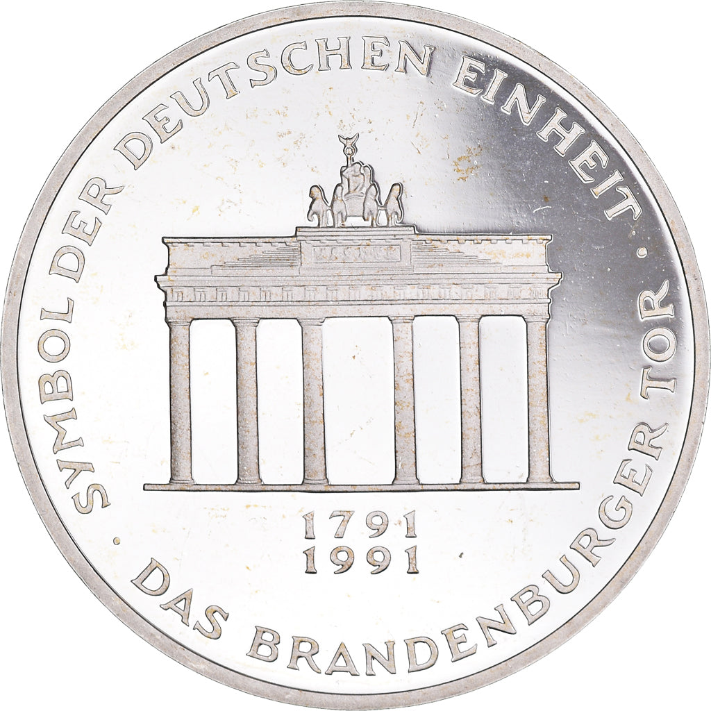 Coin, GERMANY - FEDERAL REPUBLIC, 10 Mark, 1991, Berlin, Germany, MS(65-70)