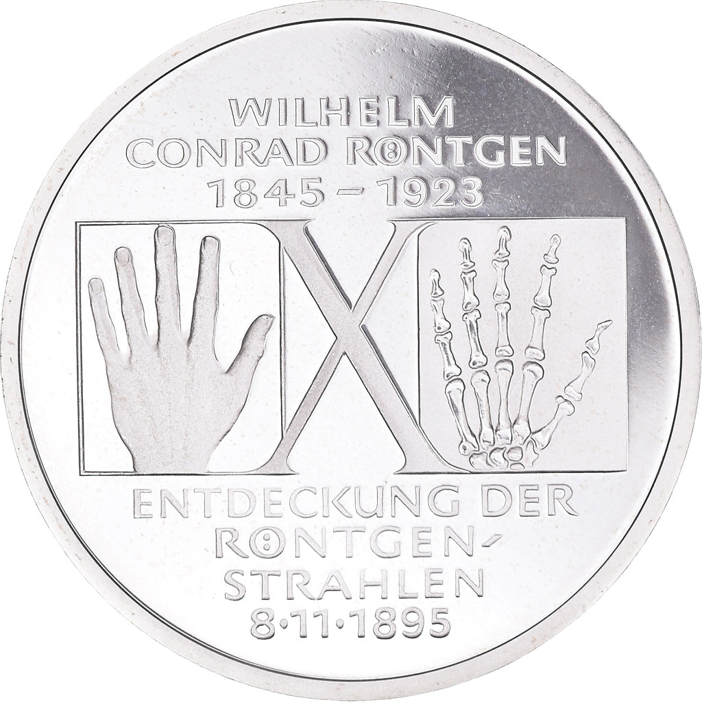 Coin, GERMANY - FEDERAL REPUBLIC, 10 Mark, 1995, Munich, Germany, BE, MS(65-70)