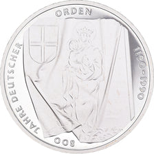 Coin, GERMANY - FEDERAL REPUBLIC, 10 Mark, 1990, Hamburg, Germany, MS(65-70)