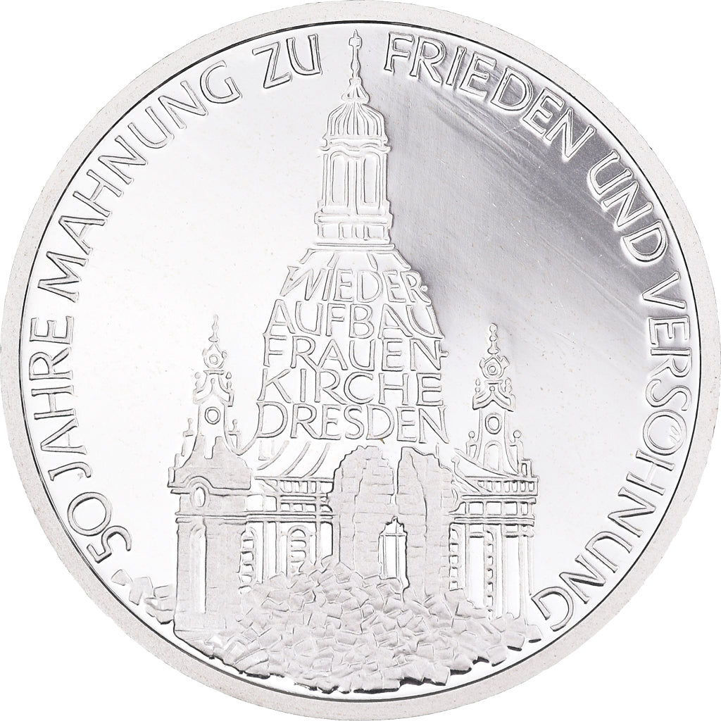 Coin, GERMANY - FEDERAL REPUBLIC, 10 Mark, 1995, Hamburg, Germany, MS(65-70)