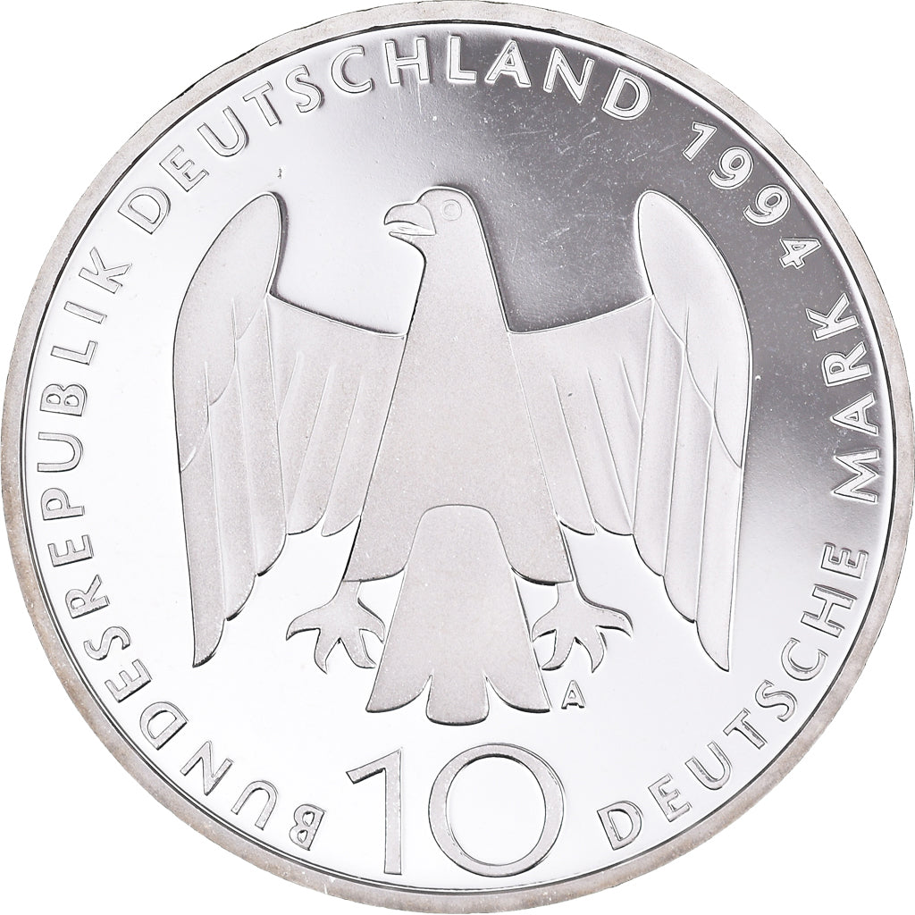 Coin, GERMANY - FEDERAL REPUBLIC, 10 Mark, 1994, Berlin, Germany, MS(65-70)