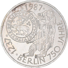 Coin, GERMANY - FEDERAL REPUBLIC, 10 Mark, 1987, Hamburg, Germany, MS(60-62)