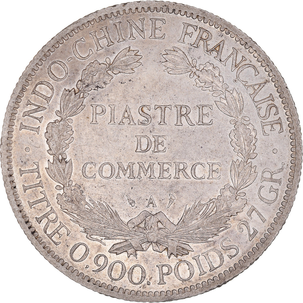 Münze, FRENCH INDO-CHINA, Piastre, 1900, Paris, SS, Silber, KM:5a.1
