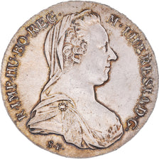 Moneta, Austria, Joseph II, Thaler, 1780, Restrike, SPL, Argento, KM:T1