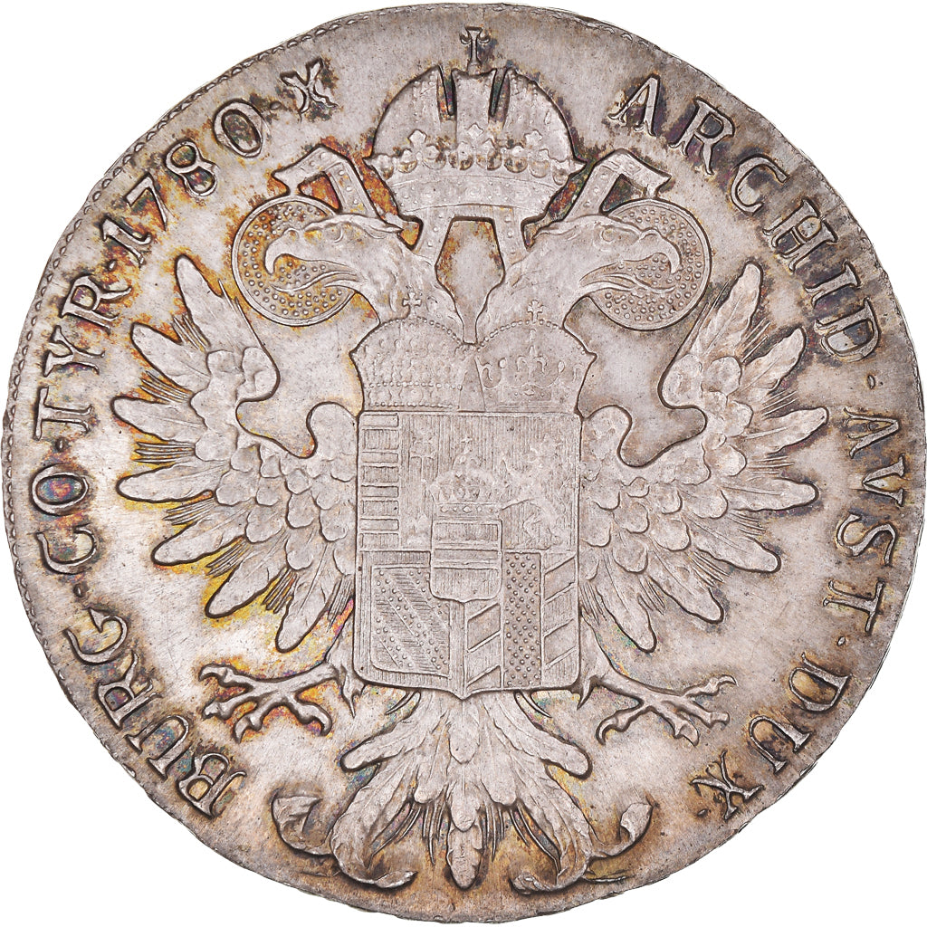 Moneta, Austria, Joseph II, Thaler, 1780, Restrike, SPL, Argento, KM:T1