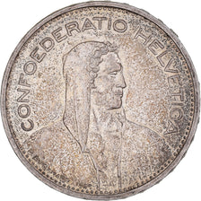 Coin, Switzerland, 5 Francs, 1937, Bern, AU(50-53), Silver, KM:40