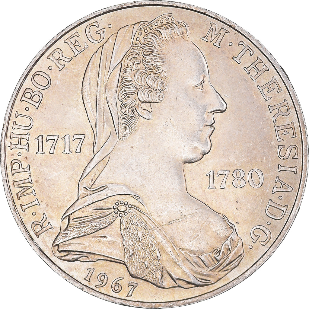 Coin, Austria, 25 Schilling, 1967, Vienne, MS(60-62), Silver, KM:2901
