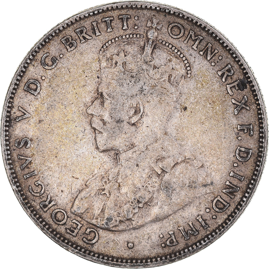 Coin, Australia, George V, Florin, 1931, Melbourne, EF(40-45), Silver, KM:27