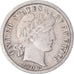 Coin, United States, Barber Dime, Dime, 1908, U.S. Mint, Philadelphia