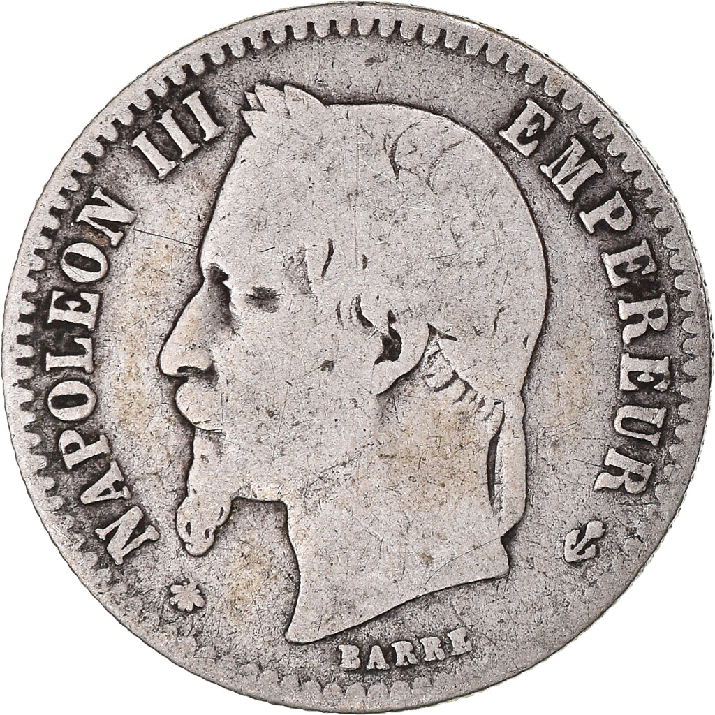Coin, France, Napoleon III, 50 Centimes, 1867, Paris, VF(20-25), Silver