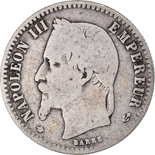 Coin, France, Napoleon III, 50 Centimes, 1867, Paris, VF(20-25), Silver