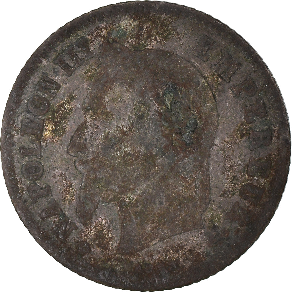 Coin, France, Napoleon III, 20 Centimes, 1864, Strasbourg, VF(20-25), Silver