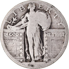 Coin, United States, Standing Liberty Quarter, Quarter, Uncertain date, Denver
