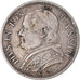 Moneda, Estados italianos, PAPAL STATES, Pius IX, Lira, 1868, Roma, MBC, Plata