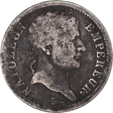 Münze, Frankreich, Napoléon I, Franc, 1808, Strasbourg, SGE+, Silber