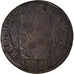 Coin, France, Sol aux Balances, 1793, Strasbourg, F(12-15), Bronze, Gadoury:19