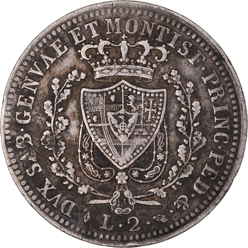 Münze, Italien Staaten, SARDINIA, Carlo Felice, 2 Lire, 1825, Torino, SS