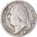 Moneta, Francja, Louis XVIII, 1/2 Franc, 1823, Paris, VF(30-35), Srebro