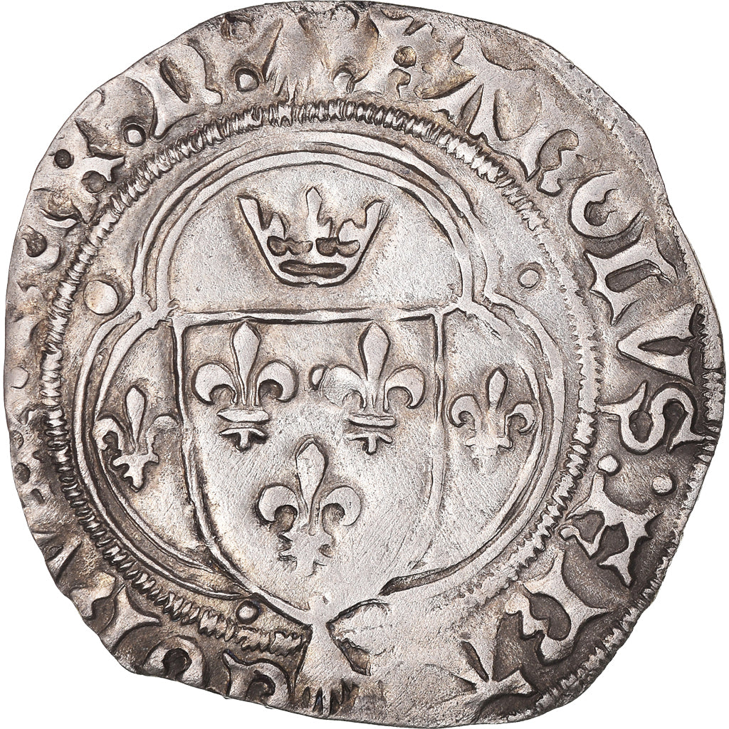 Munten, Frankrijk, Bretagne, Charles VIII, Blanc de Bretagne, Nantes, ZF