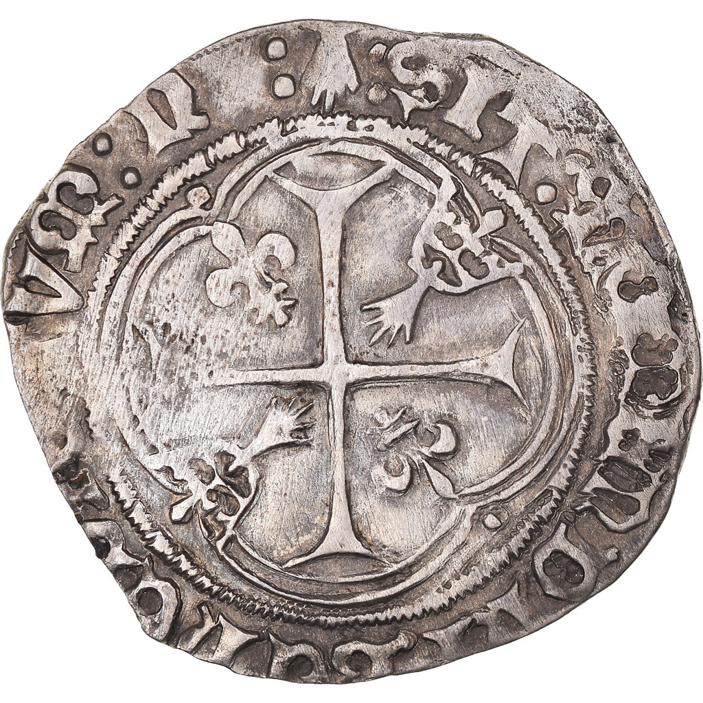 Munten, Frankrijk, Bretagne, Charles VIII, Blanc de Bretagne, Nantes, ZF