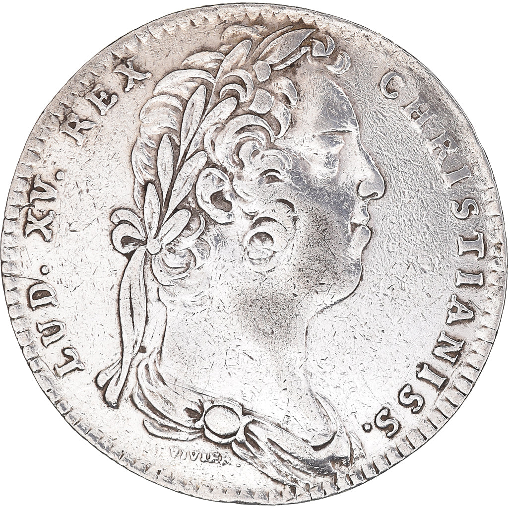 France, Token, Royal, Louis XV, États de Bretagne, Rennes, 1732, Duvivier