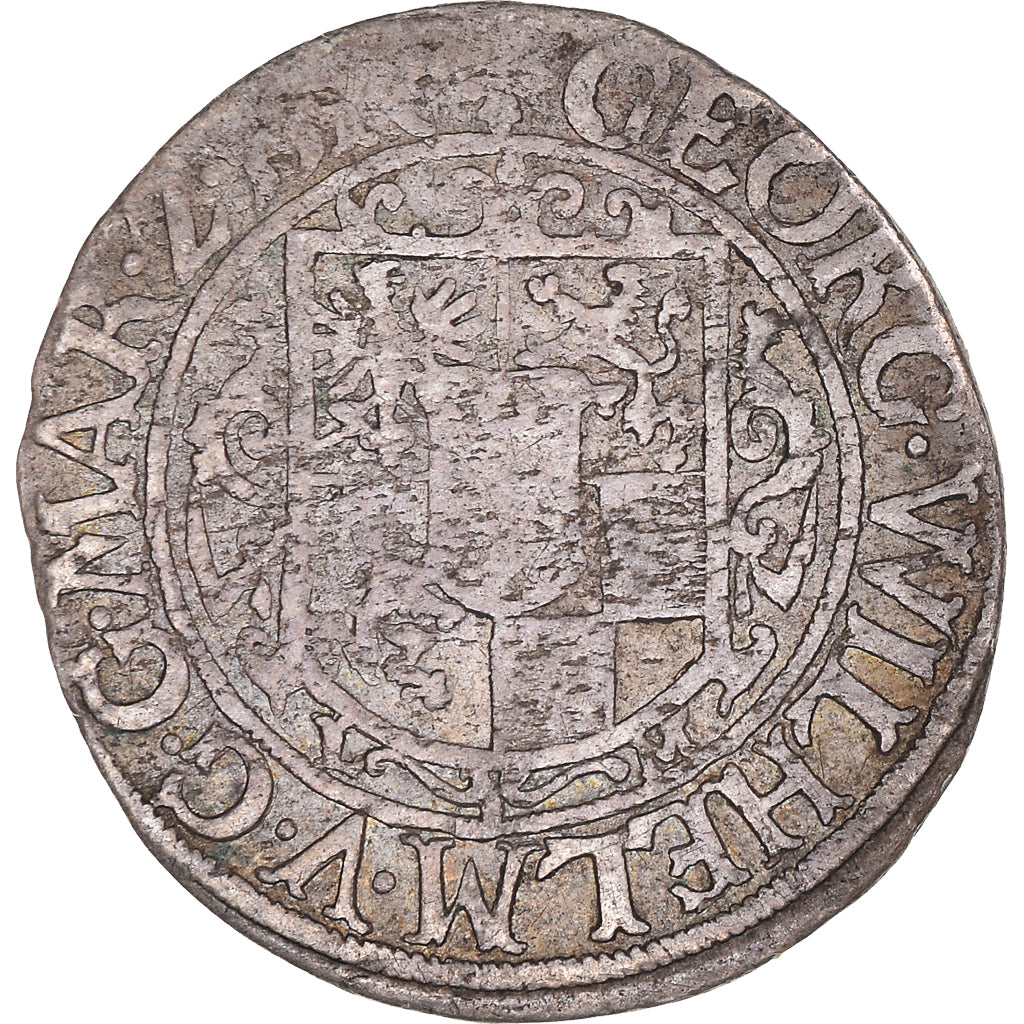 Monnaie, Pologne, Georg Wilhelm, 1/24 Thaler, 1624, Warsaw, TTB, Argent