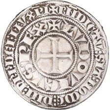 Munten, Frankrijk, Louis IX, Gros Tournois, 1226-1270, FR+, Zilver, Duplessy:190