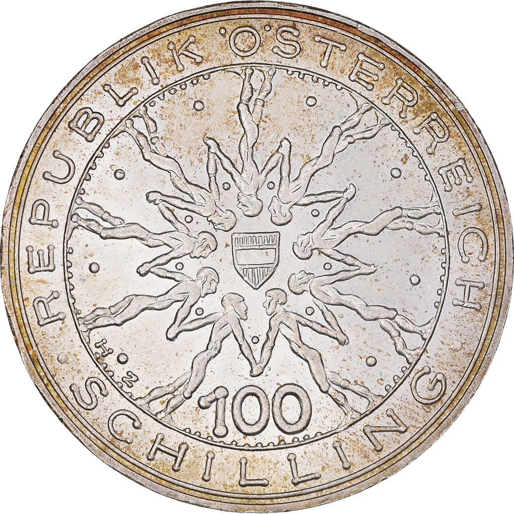 Coin, Austria, 100 Schilling, 1978, Vienna, MS(63), Silver, KM:2939