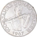 Coin, Austria, 50 Schilling, 1967, MS(63), Silver, KM:2902