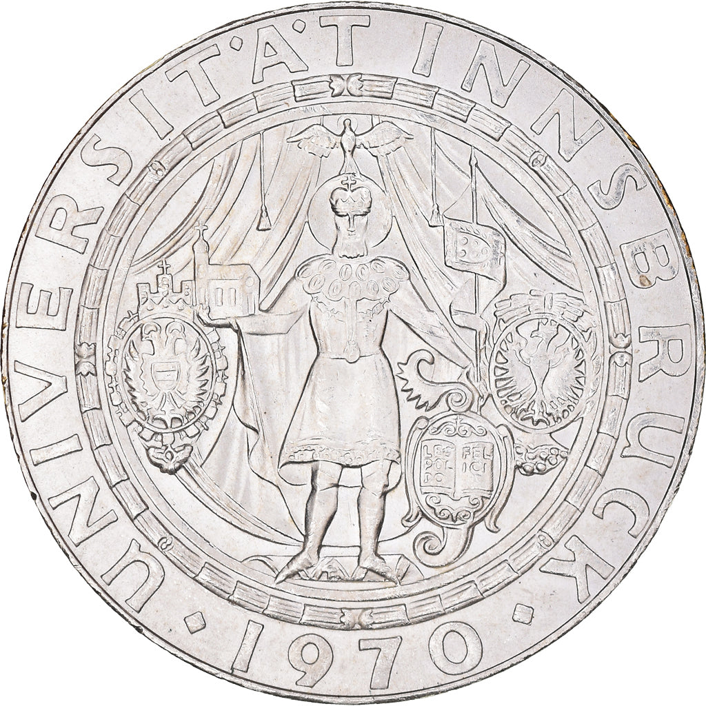 Moneta, Austria, 50 Schilling, 1970, SPL, Argento, KM:2908