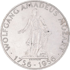 Coin, Austria, 25 Schilling, 1956, MS(60-62), Silver, KM:2881