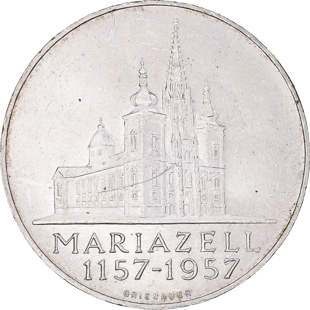 Moneta, Austria, 25 Schilling, 1957, SPL-, Argento, KM:2883