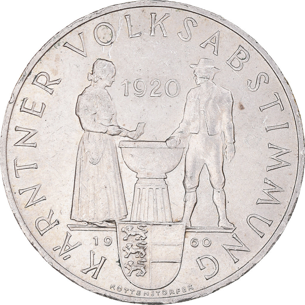 Coin, Austria, 25 Schilling, 1960, AU(50-53), Silver, KM:2890