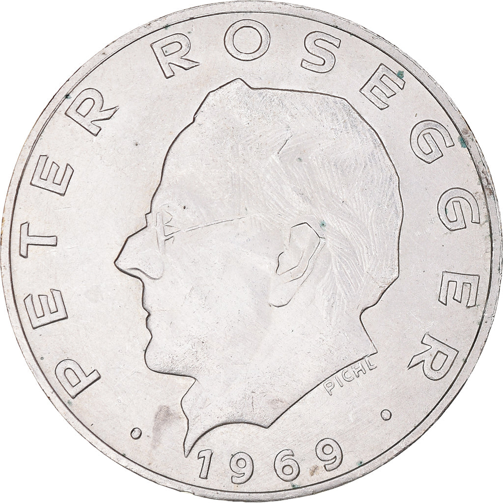 Coin, Austria, 25 Schilling, 1969, AU(55-58), Silver, KM:2905